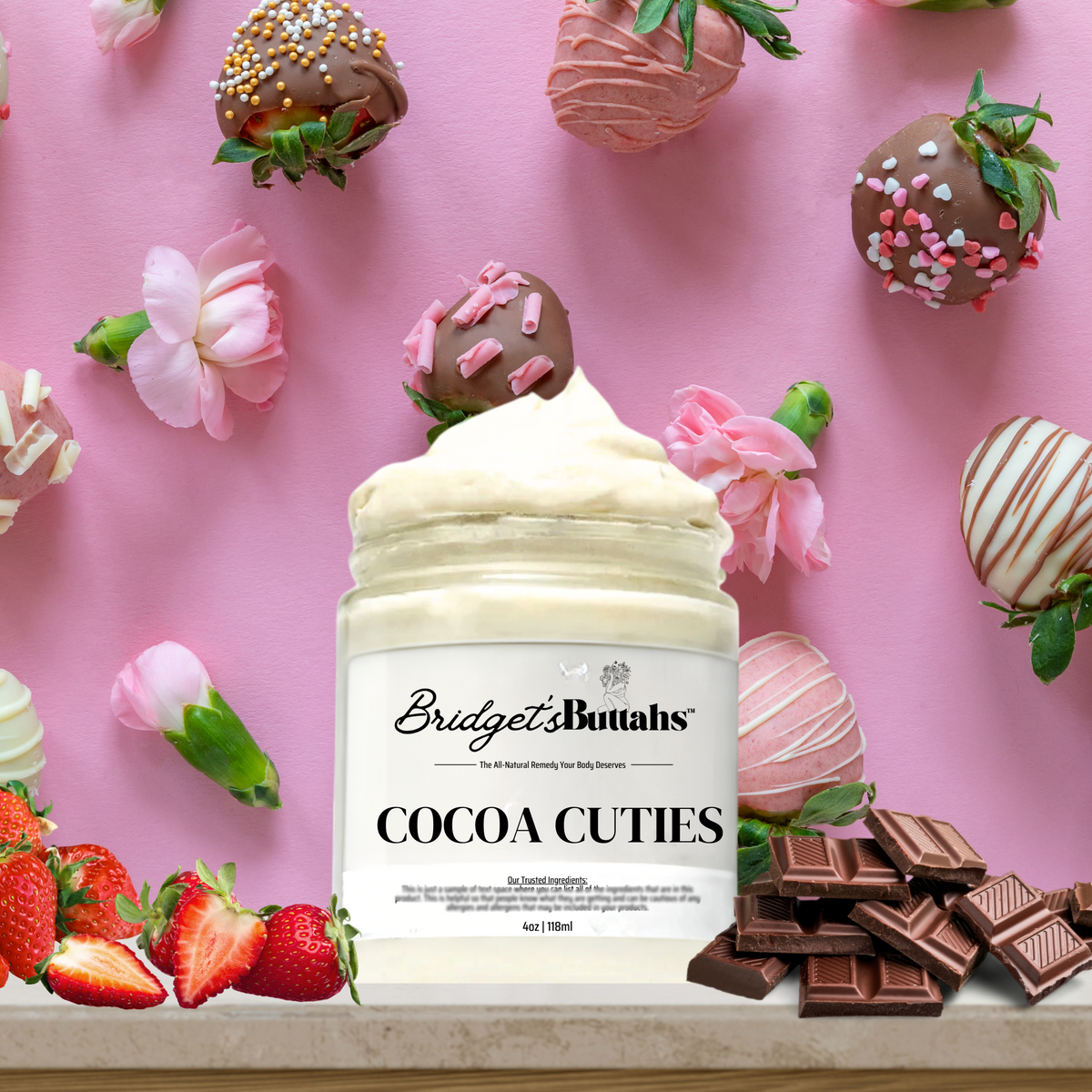 Cocoa Cuties Handmade Sugar Scrub