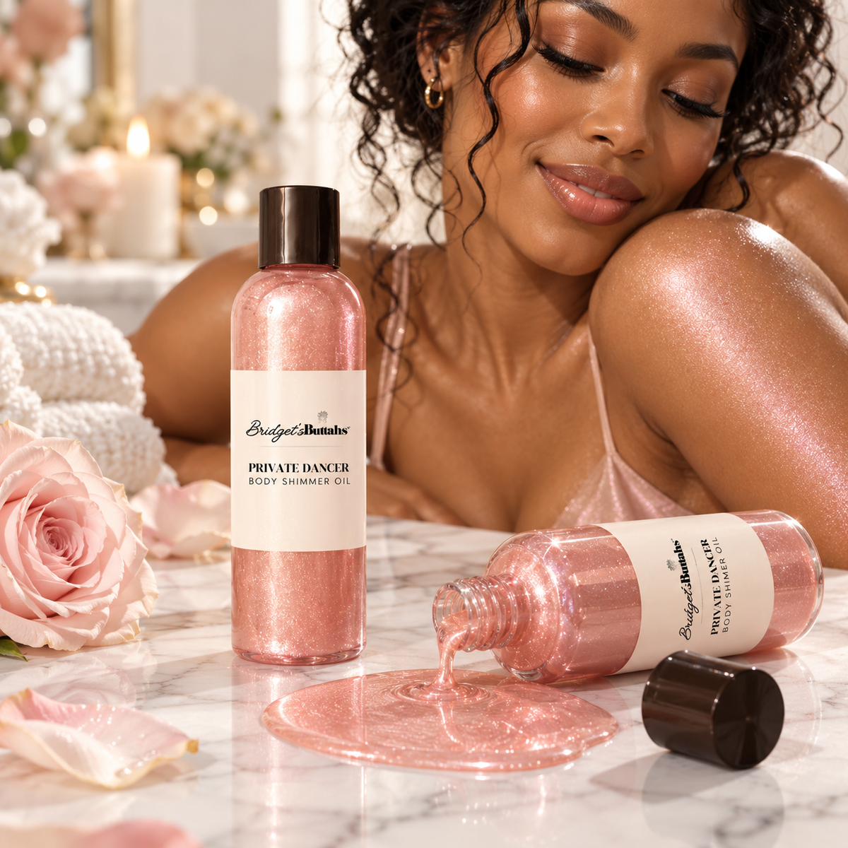 Shimmery Body Oils