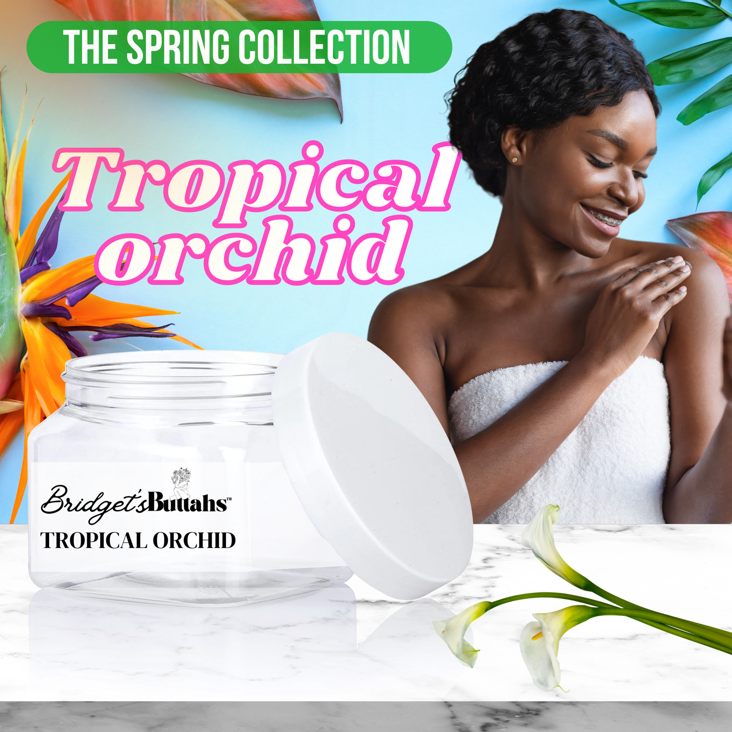 Tropical Orchid Whipped Body Butter