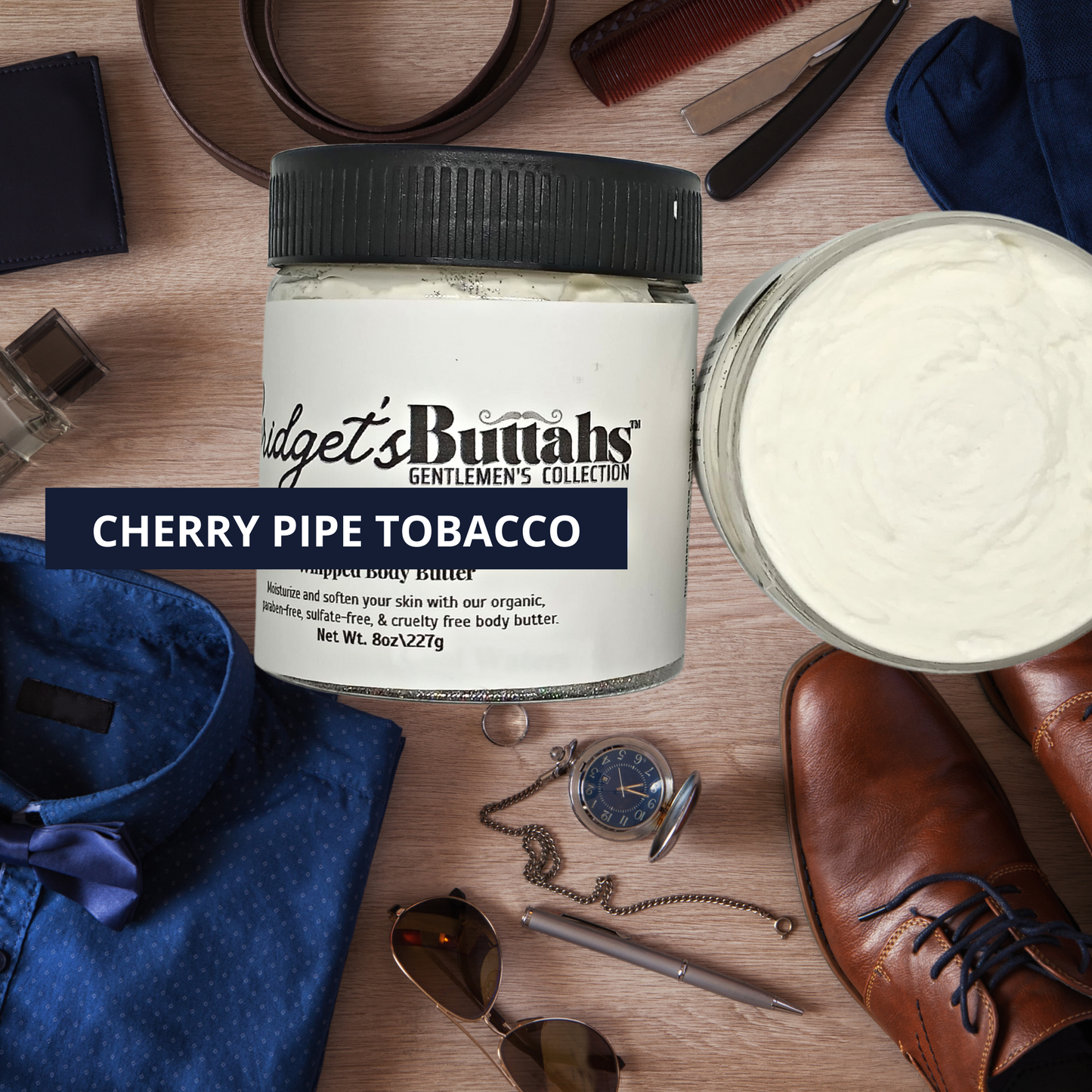 Cherry Pipe Tobacco Whipped Body Butter