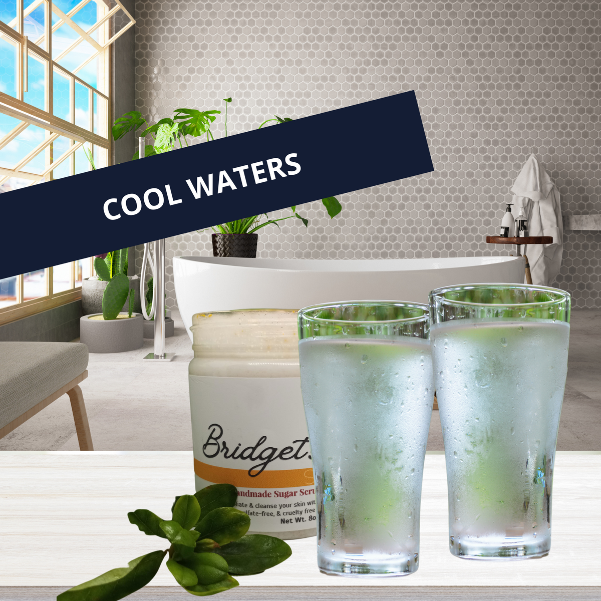 Cool Waters Handmade Sugar Scrub