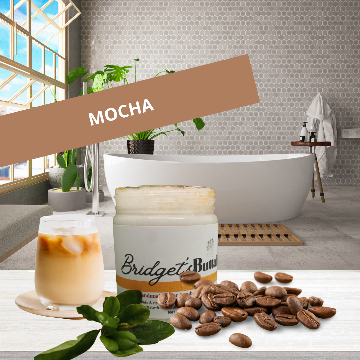 Mocha Handmade Sugar Scrub: LIMITED EDITION