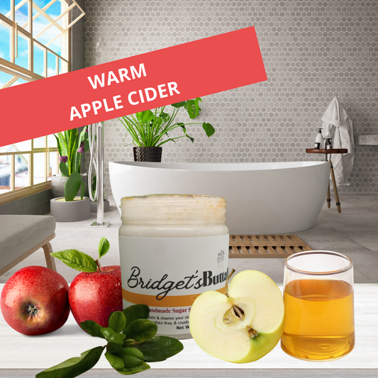 Warm Apple Cider Handmade Sugar Scrub: LIMITED EDITION