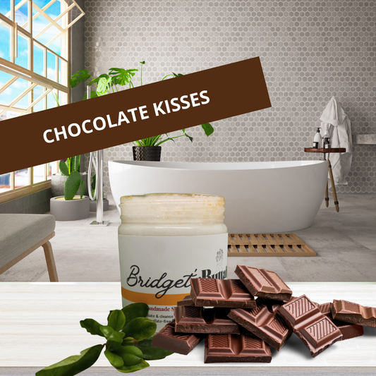 Chocolate Kisses Handmade Sugar Scrub